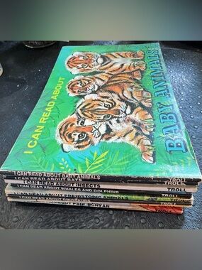 I Can Read About Book Series - Vintage 70s Troll Associates PB Books - Lot of 8